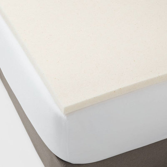 Twin 1.5" Performance Memory Foam Mattress Topper - Threshold: CertiPUR-US, Cooling, Fits Up to 12" Depth
