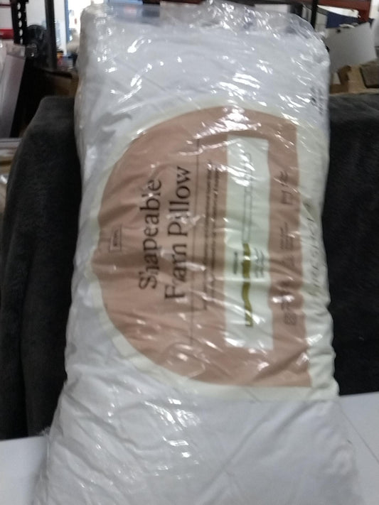 King Medium Firm Shapeable Memory Foam Bed Pillow - Threshold: Cotton Cover, Recycled Polyester, OEKO-TEX Certified