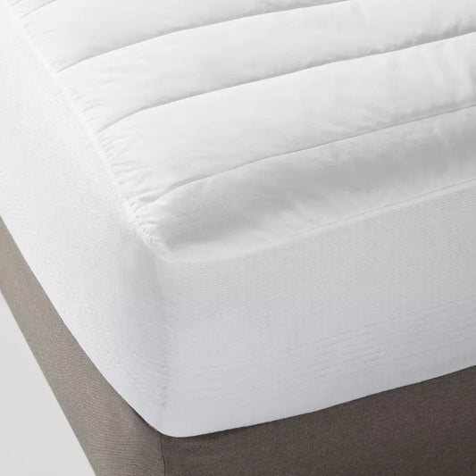 Twin Performance Mattress Pad - Threshold: Hypoallergenic, Quilted, Waterproof, OEKO-TEX Certified