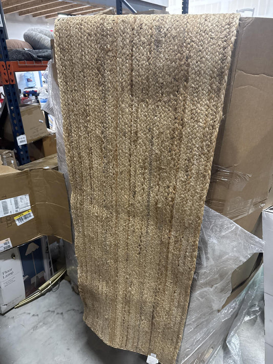 20"x90" Natural Jute Braided Table Runner - Hearth & Hand with Magnolia