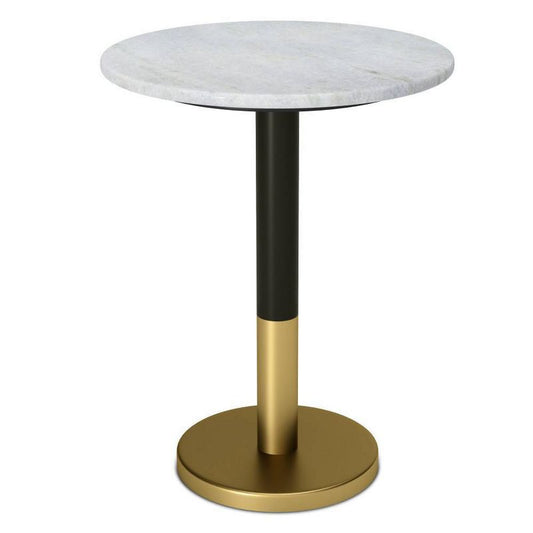 Ryan Marble Side Table White - Wyndenhall: Gold Frame, Scratch-resistant, Modern Accent Furniture : Target