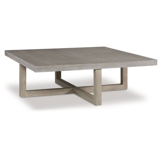 Lockthorne Coffee Table Black/gray - Signature Design By Ashley: Mango Wood, Mdf Top, Contemporary Style : Target