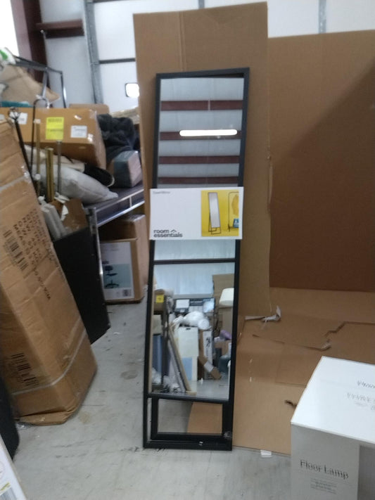 14"x58" Easel Mirror Black - Room Essentials