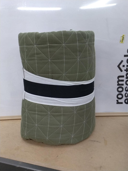 Full/Queen Reversible Lightweight Quilt Tonal Green - Hearth & Hand with Magnolia