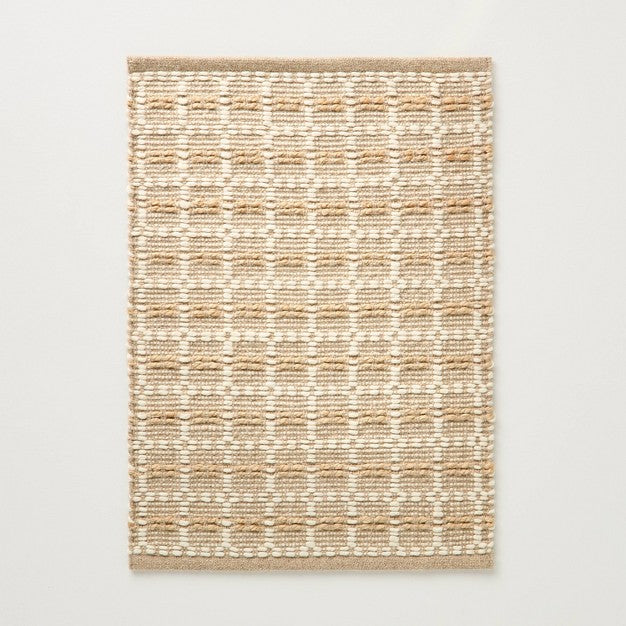 2'x3' Box Grid Rectangular Handmade Woven Accent Rug - Hearth & Hand with Magnolia