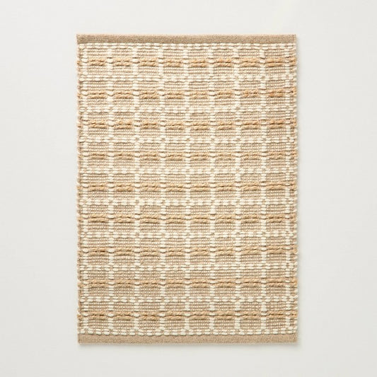 2'x3' Box Grid Rectangular Handmade Woven Accent Rug - Hearth & Hand with Magnolia