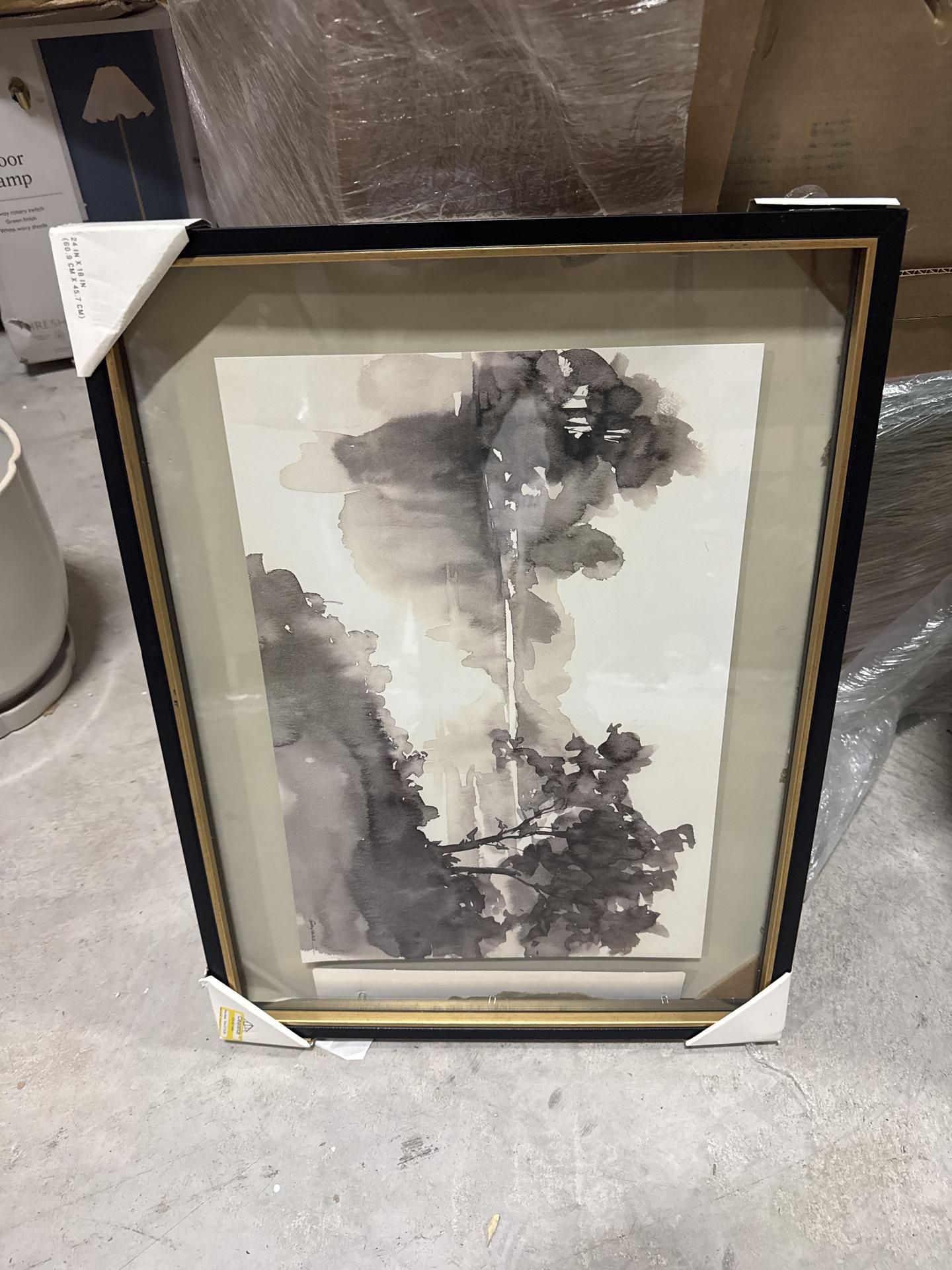 18"x24" Washed Stream Framed Wall Art - Hearth & Hand with Magnolia