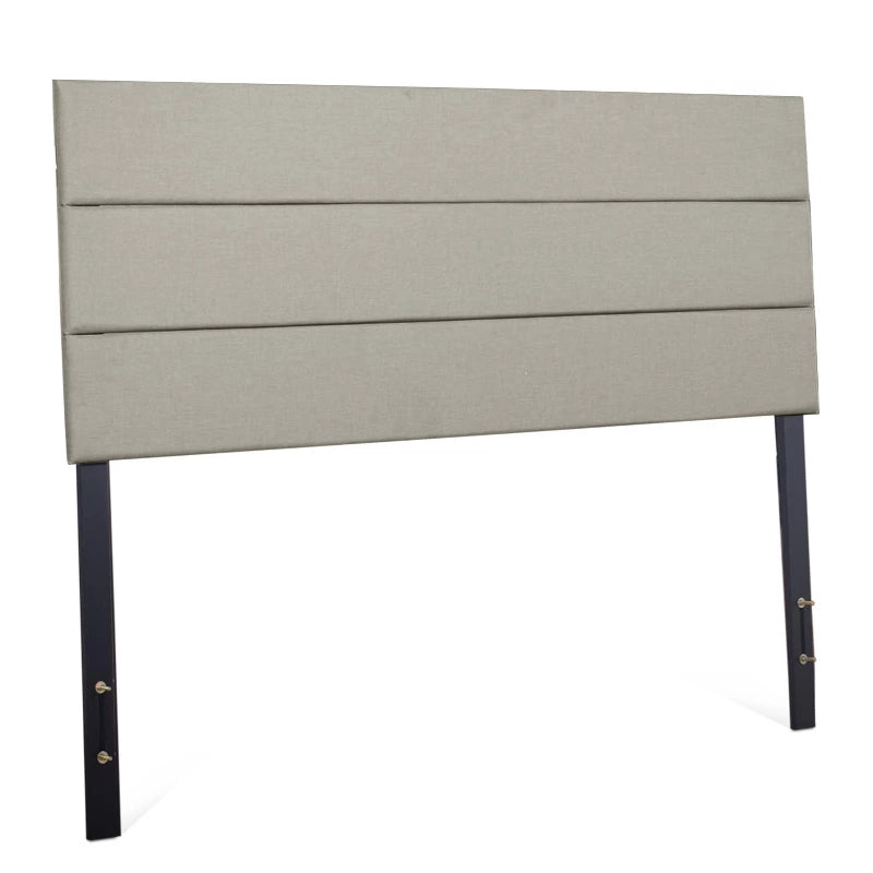 Home Design King Etta Headboard Warm Gray