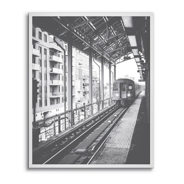 Master & Co. 24"x30" Highline Picture Frame White: Traditional Style, Polystyrene Material, Sawtooth Mount