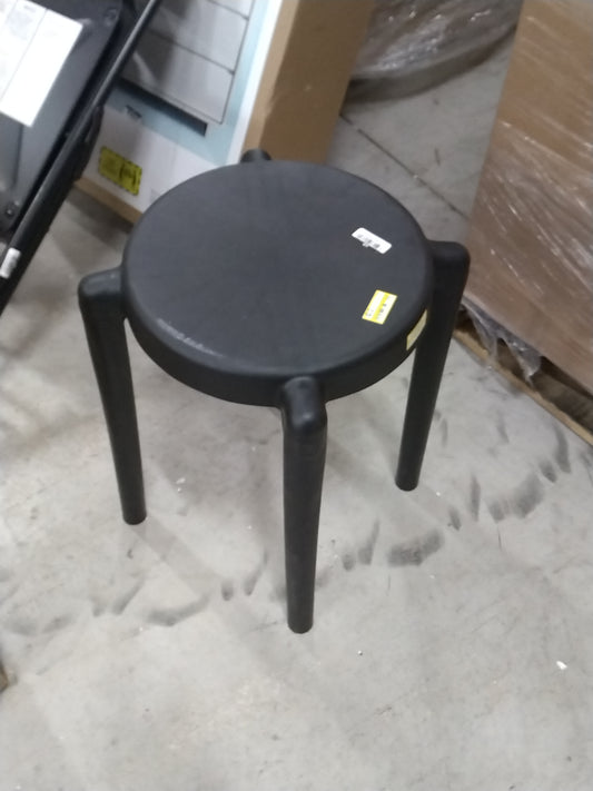 Recycled Plastic Accent Side Table Black - Room Essentials