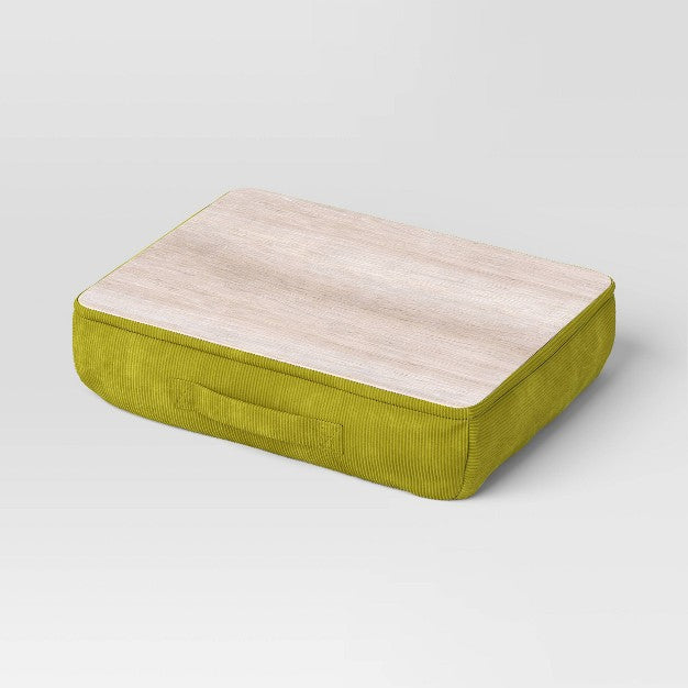 Corduroy Dorm Lap Desk Green - Room Essentials