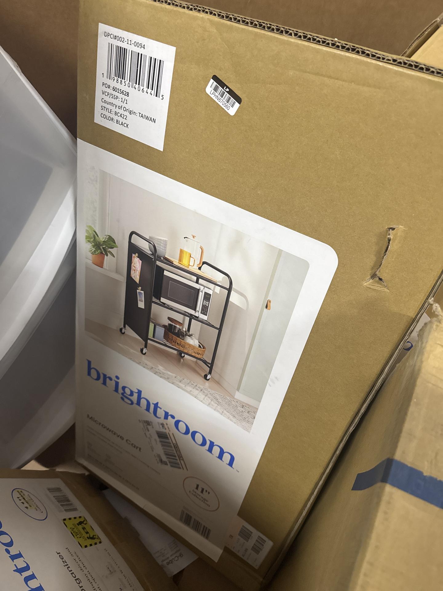Microwave Storage Cart - Brightroom