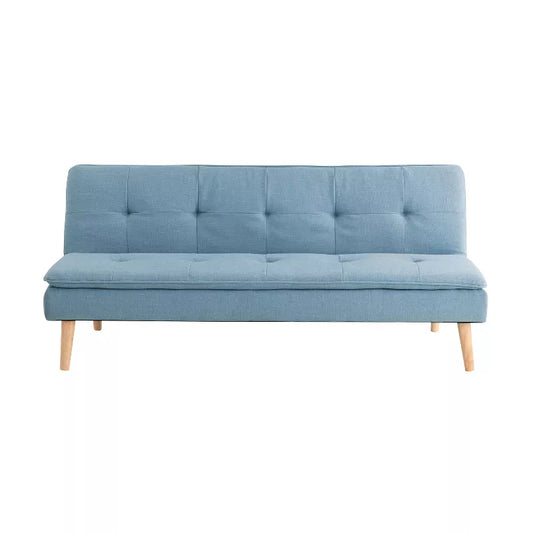 Serta Tyler Convertible Sofa Woven Blue
