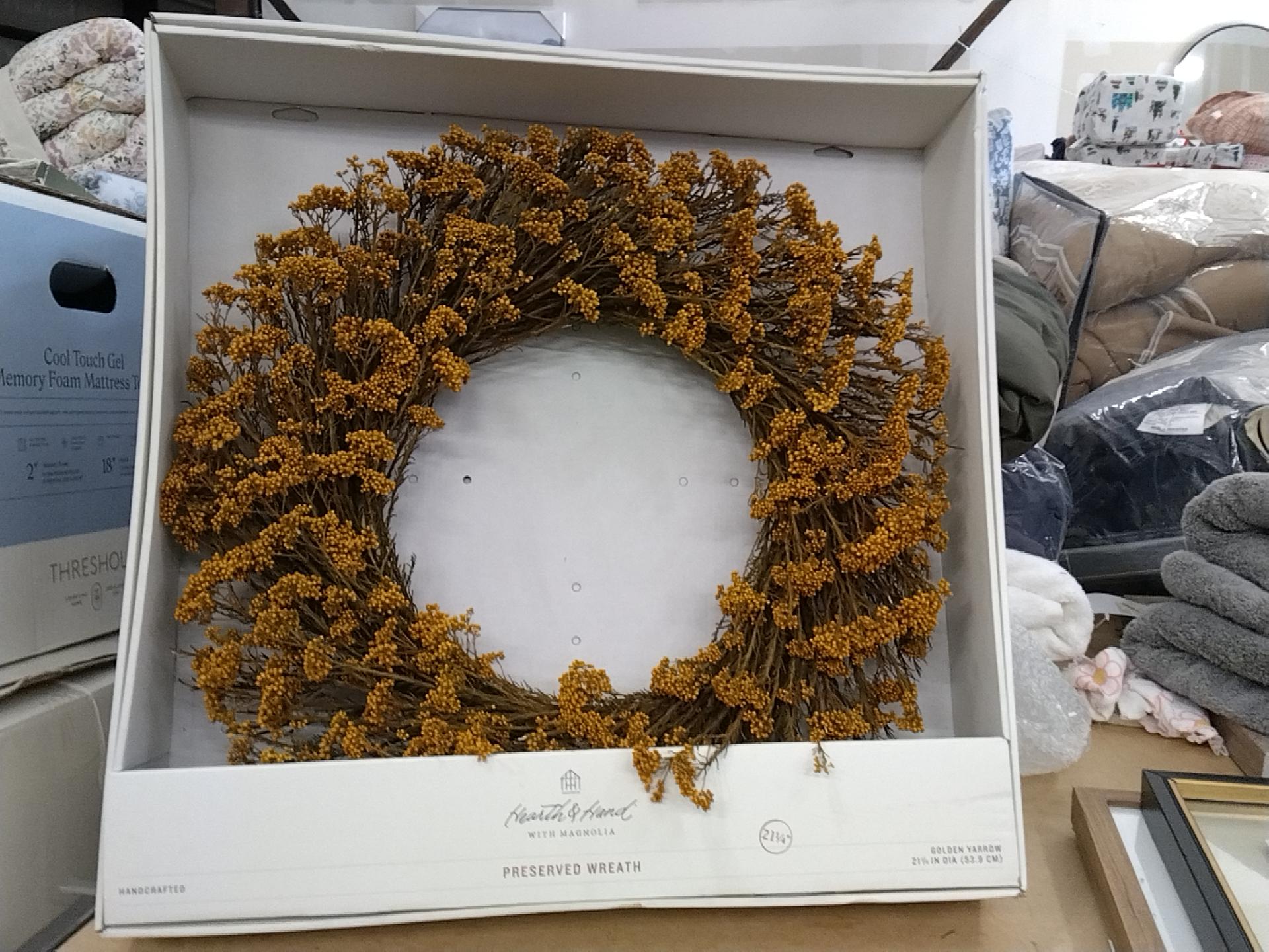 Hearth & Hand Yarrow Wreath - Thumbnail 2