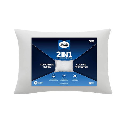 Sealy 2in1 Firm Cooling Pillow