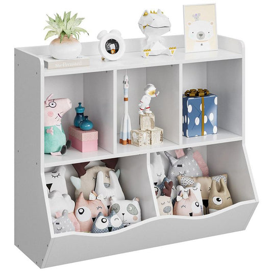 Whizmax Kids Bookshelf and Bookcase Toy Storage Multi Shelf with Cubby Organizer Cabinet for Boys Girls,Playroom