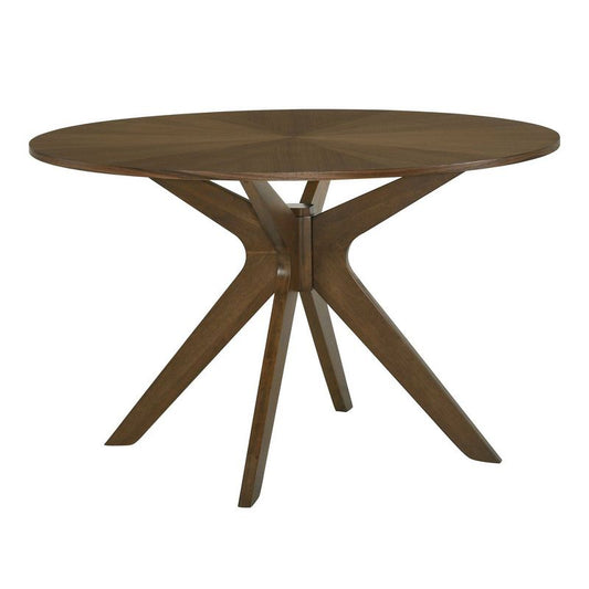 Wynden Standard Height Dining Table Walnut - Picket House Furnishings: Mid-century, Tapered Legs, Seats 4 : Target