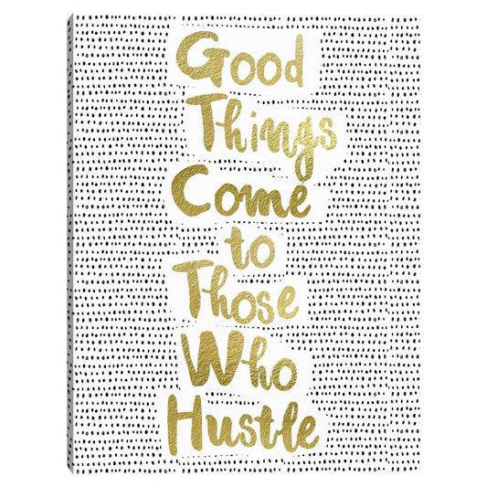Masterpiece Art Gallery 18"x24" Good Things Come By Nikki Chu Canvas Art Print: Modern Style, Unframed Wall Decor : Target