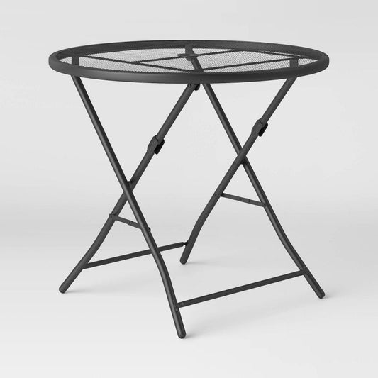 32" Metal Mesh Folding Patio Table - Room Essentials™ : Target