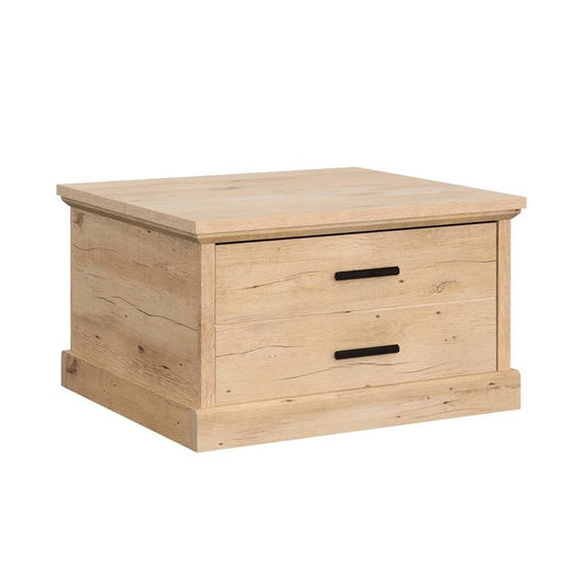 Sauder Aspen Post Coffee Table Prime Oak: Storage Drawer, Adjustable Shelf, Mdf Frame : Target