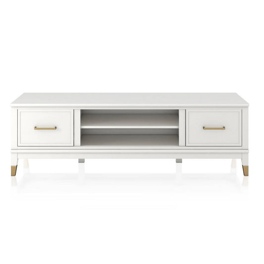 Westerleigh TV Stand for TVs up to 65" White - CosmoLiving by Cosmopolitan