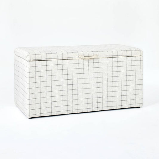 Lynwood Storage Bench Window Pane - Threshold designed with Studio McGee