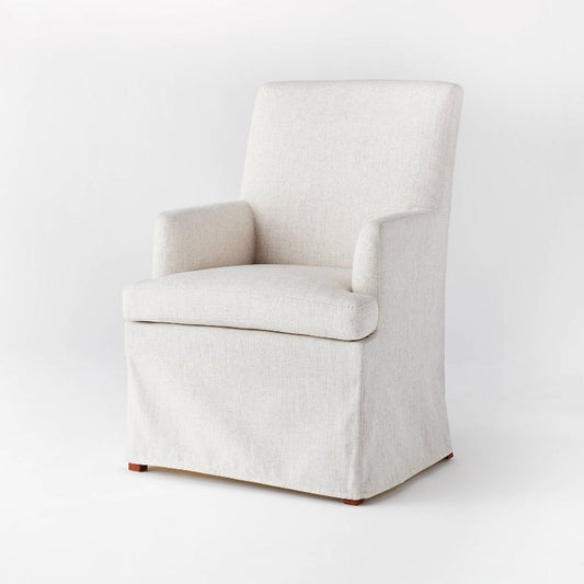 Upholstered Dining Chair Cream - Threshold™ Designed With Studio Mcgee : Target