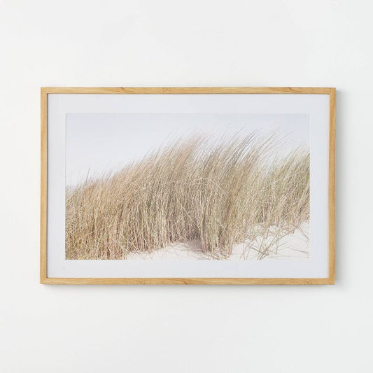 36" x 24" Grassy Dune Framed Wall Art - Threshold designed with Studio McGee
