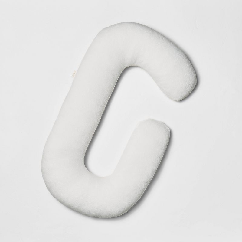 Memory Foam And Down Alternative Pregnancy C-shaped Body Pillow White - Casaluna™: Supportive Maternity Comfort, Certipur-us Certified : Target