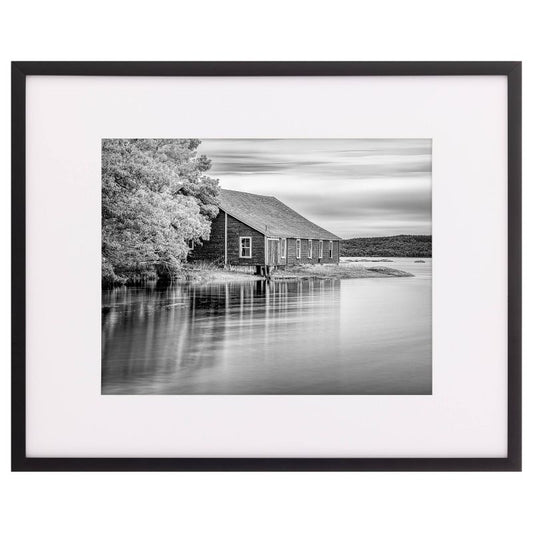 Snap 16"x20" Black Wall Picture Frame With Single White Mat For 11"x14" Picture: Wood & Glass, Hanging Triangle Mount : Target