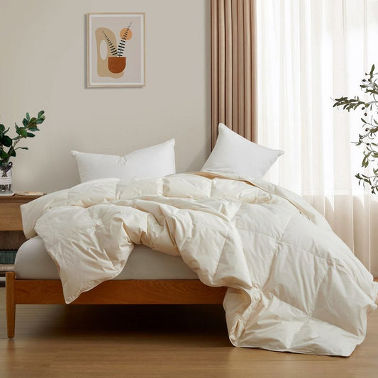 Peace Nest Lightweight Organic Cotton Down Comforter Duvet Insert, Twin : Target