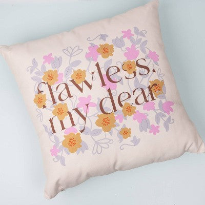 Flawless 'My Dear' Throw Pillow - Bridgerton