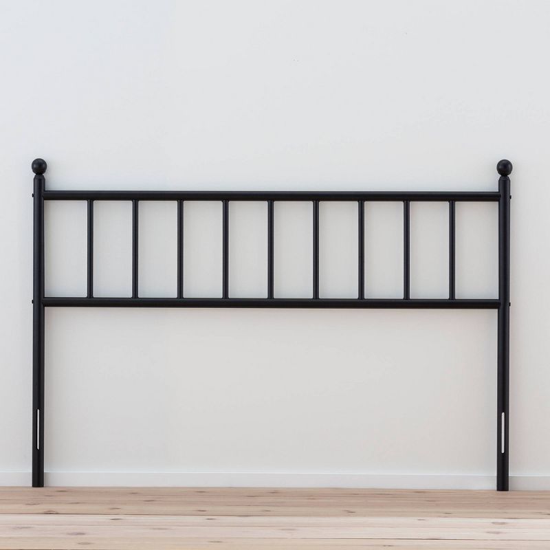 Queen Ada Traditional Metal Headboard: Vertical Panels, 40" Tall - Brookside Home : Target