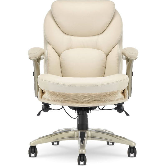 Office Chair with Back In Motion Technology Inspired Ivory - Serta