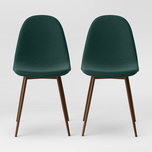 2pk Copley Dining Chairs Forest Green - Threshold
