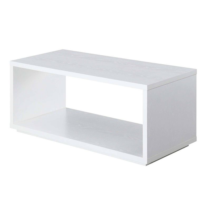Northfield Admiral Coffee Table with Shelf White - Breighton Home