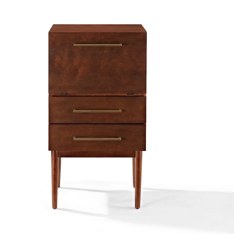 Everett Spirit Cabinet - Mahogany - Crosley : Target