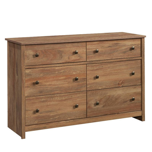 River Ranch 6 Drawer Dresser Sindoori Mango - Sauder: Farmhouse Style, Mdf Frame, Easy Assembly : Target