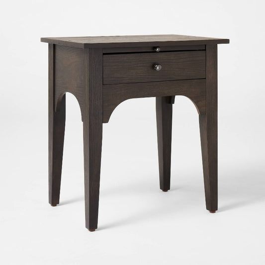 Palma Arched Nightstand Dark Brown - Threshold™ Designed With Studio Mcgee : Target