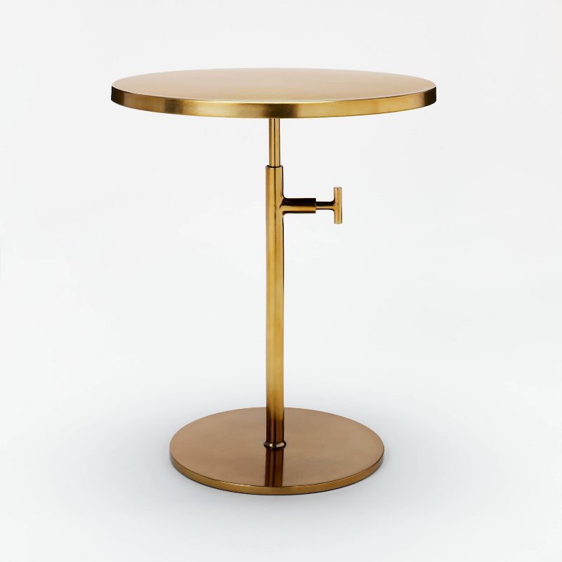 Adjustable Brass Accent Table - Threshold™ Designed With Studio Mcgee : Target