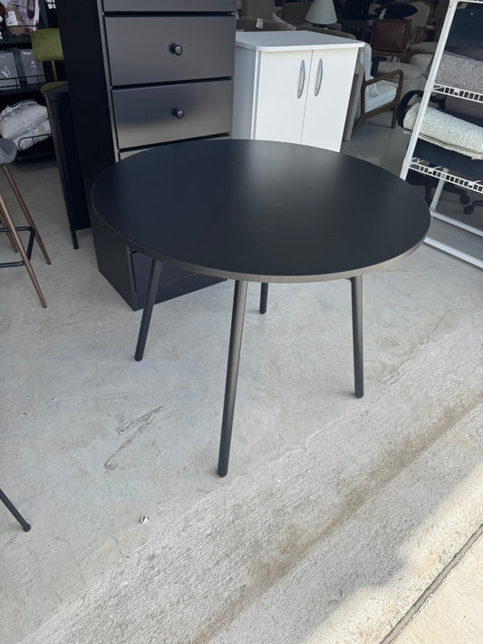 36" Round Dining Table Black - Room Essentials
