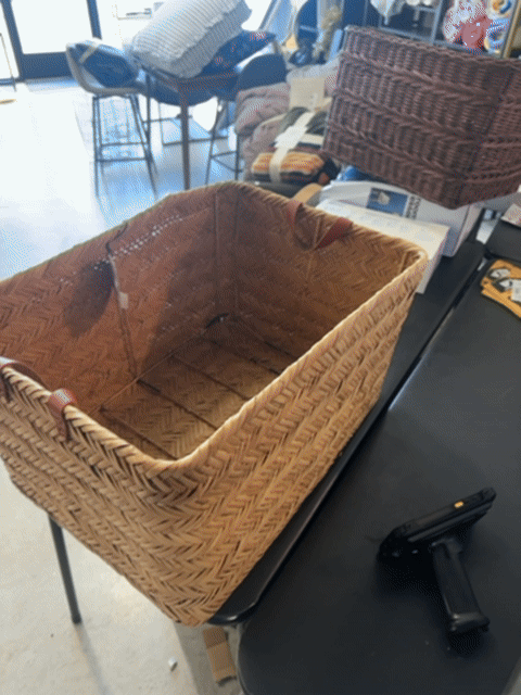 Large Herringbone Weave Basket - Threshold™ : Target