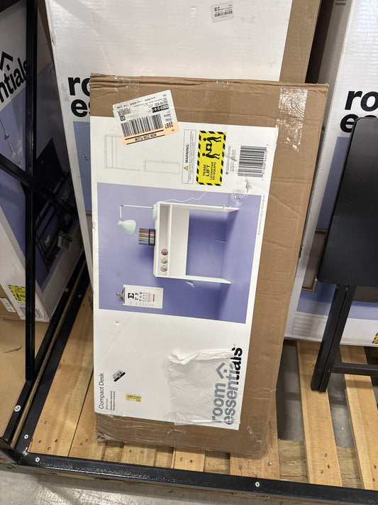 Compact Dorm Desk White - Room Essentials