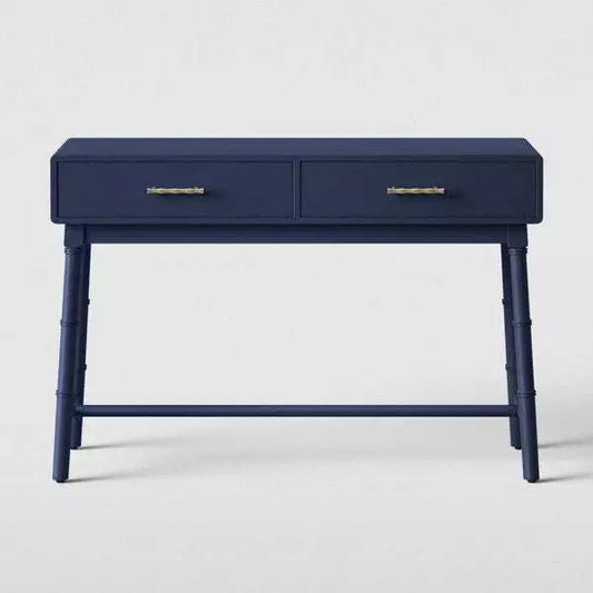 Oslari Painted Console Table Blue - Threshold™